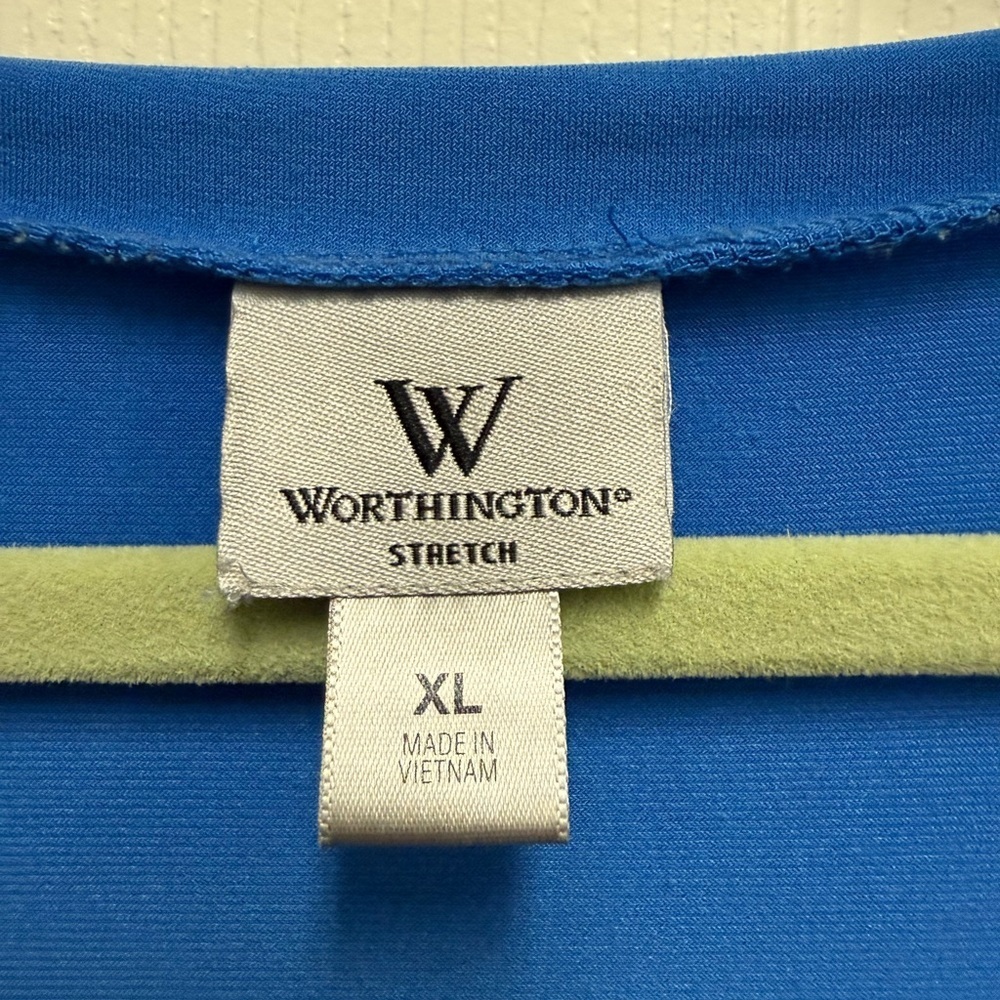 Worthington Royal Blue Blouse - Picture 2 of 3